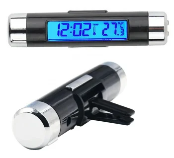 Car Thermometer and Clock