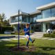 Solo Soccer Trainer Tetherball Set with Adjustable Pole MOVEPRO