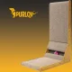 Purlov Cat Corner Scratcher with Toy Cardboard Scratching Post