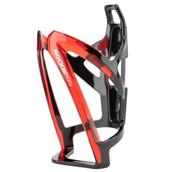 Rockbros FK338 Bike Bottle Holder, Black/Red
