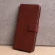 Smart Velvet Wallet Case for Xiaomi Redmi 15 4G / 5G EU, Brown