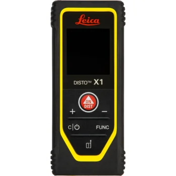 Lazerinis atstumo matuoklis Leica DISTO X1 (0.05–100 m, IP65, Bluetooth, NFC)