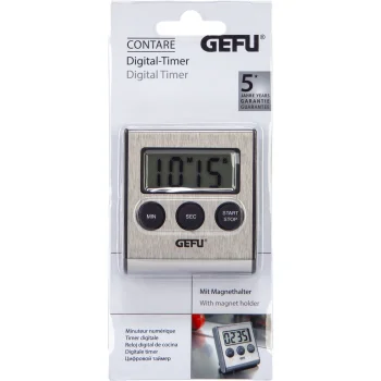 Kitchen Timer Gefu Contare Digital, Silver