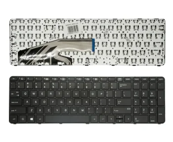 HP ProBook 450 G3, 455 G3, 470 G3, 470 G4 Keyboard (US), Black
