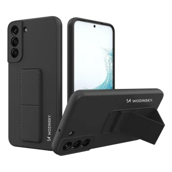 Wozinsky Kickstand Case with Stand for Samsung Galaxy S22+, Black