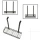 Ikonka KX4321 Black Stainless Shower Shelf