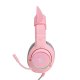 Onikuma K9 RGB Gaming Headphones with Cat Ears, Pink