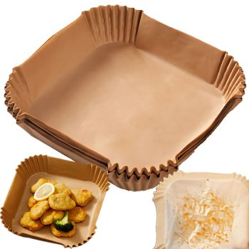 Disposable Air Fryer Paper Liners for Baking 20 cm 50 Pcs