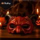 Ruhhy 26123 Demon / Devil Mask with Horns, Red/Black