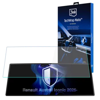 3mk TechWrap Matte Cluster Dashboard Screen Protector for Renault Austral Iconic 2025