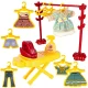 Toy Laundry Set with Accessories (Washing Machine, Ironing Board)