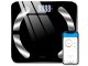 Smart Bluetooth Body Fat Scale, Digital Bathroom Scale 180 kg, Black
