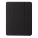 Apple iPad Pro 11\'\' (2024) (A2837 A2925) Trifold Stand PU Leather Cover Case, Black