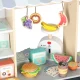 Wooden Kids Play Shop and Food Truck with Ice Maker on Wheels