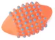 Squeaky Rugby Ball Dog Toy, Durable Rubber Chew Toy for Pets