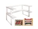 Adjustable Kitchen Shelf Organizer, 2 pcs