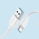 Joyroom Long-Lasting Series A9 USB-A to USB-C 3A Cable 2m - White