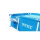INTEX 28272 Rectangular Frame Pool Set 300 x 200 x 75 cm, 16-in-1 with Pump
