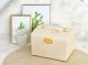 Jewelry Box Organizer with Mirror and Drawers, Beige
