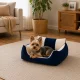 Soft Dog and Cat Bed, 54 x 36 x 15 cm