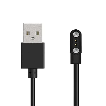 HUL-01 Magnetic Smartwatch Charger 2-pin 2.8mm, 60cm, Black