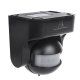 Maclean MCE358 B PIR Motion Sensor, IP44, 12m, Black