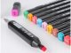 Alcohol Double-sided Markers in a Case, Set of 40
