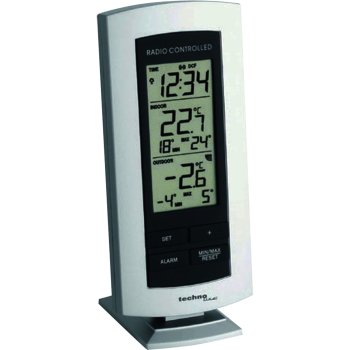 Technoline WS9140 Weather Station, Silver/Black