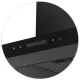 Berdsen BE-90E 90 cm Island Cooker Hood, Black