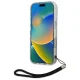 Karl Lagerfeld iPhone 16 Pro Max Case Zebra With Cord, Purple