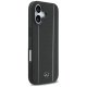 Mercedes Leather Star Pattern Stripes MagSafe Phone Case Cover iPhone 17 - black