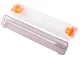 Cling Film Dispenser with Cutter, Magnetic, Orange