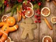 Silicone Baking Mold for Christmas Cookies, Large, Gold