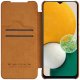Samsung Galaxy A14 5G (SM-A146) / 4G (SM-A145F/DSN) Nillkin Qin Leather Book Case Cover, Brown