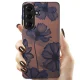 Tech-Protect Lamano MagSafe Case for Samsung Galaxy S26 - Brown-Purple