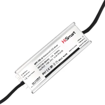 Power Supply 12V, 12.5A, 150W, PFC, IP67