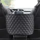 Car Front Seat Organizer, 39x27x12 cm, Black