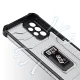 Samsung Galaxy A72 4G Case Crystal Ring Kickstand Rugged Cover Blue