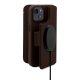 Decoded Leather Detachable Wallet Case for iPhone 14 Plus, Chocolate Brown