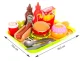 Iso Trade Fast Food Play Food Set, 26 Pieces