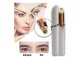 Face and Eyebrow Epilator / Trimmer with LED Light, White