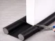 Under Door Draft Stopper 96 cm, Foam Draft Blocker, Black