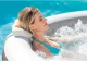 Inflatable Hot Tub SPA INTEX 28452, 196x71 cm, 6-Person, Grey