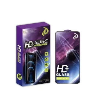 9D Tempered Glass for Oppo Reno 12F 5G / 12FS 5G Black Frame (10 Pack)