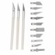 Precision Modeling Scalpel Set with 13 Blades