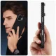 Tech-Protect Ion Carbon MagSafe Phone Case Cover iPhone 17 - black and silver