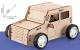 Wooden Assembly Kit Pull the Car STEM Educational Toy