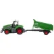 Kruzzel 24850 Remote Control Tractor with Trailer, Green