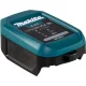 Makita 1915U4-1 DC18SJ USB-PD Charger with ADP14 Car Adapter