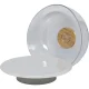 Alessi Mattina BG06 WG Serving Stand Étagère, 31.6 cm, Warm Grey